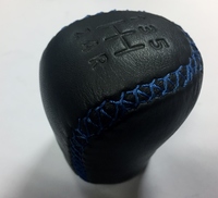 Thumb retrimmed mr2 gearknob leather toyota shift  17 