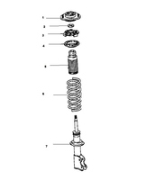 Thumb genuine shocks dampers toyota mr2 mk3 zzw30