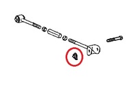 Thumb nut rear trailing arm toyota mr2 mk2 sw20 genuine toyota mr2 ben