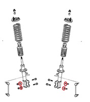 Thumb shocks rear mr2 mk3 washers